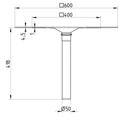 Line drawing of a lower part from the series Lower part-bitumen.